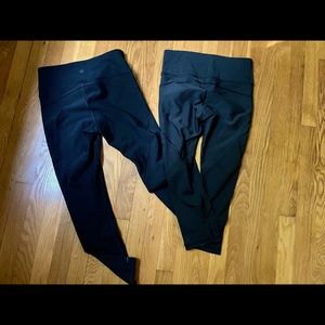 Lot Athleta compression tights size small